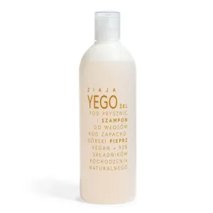 Ziaja Yego, gel de duș și șampon, piper de munte, 400 ml