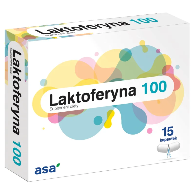 Asa Lactoferrin 100, 15 capsule — preț și oferte
