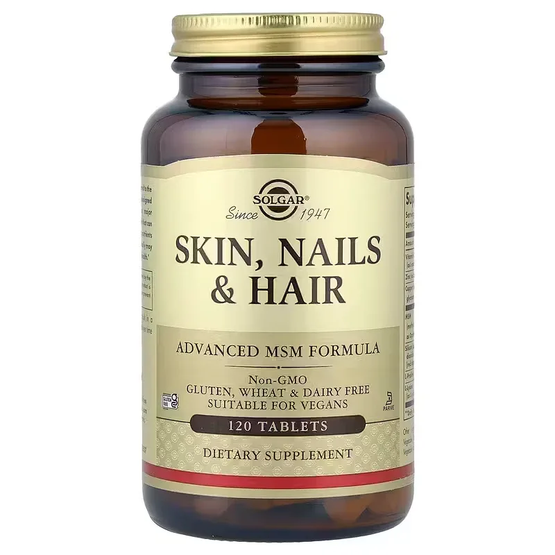 Solgar Skin, Nails 7 Hair, 120 comprimate — preț și oferte