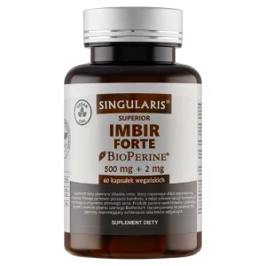 Singularis Superior Ginger Forte, 60 capsule vegane