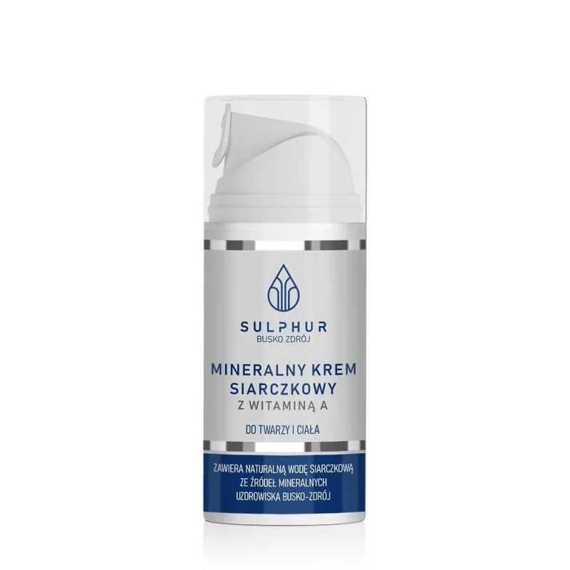 Sulphur, cremă de sulfură minerală pentru față și corp, 100 ml — preț și oferte