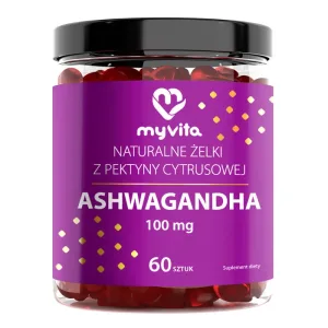 MyVita Ashwagandha, bomboane de jeleu, 60 bucăți