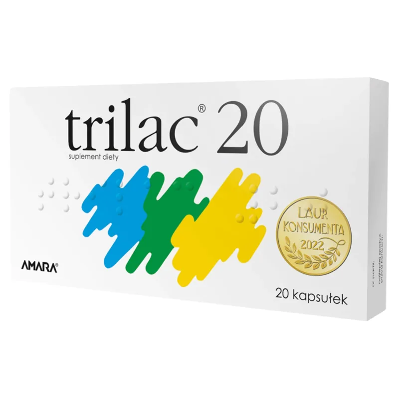 Trilac 20, 20 capsule — preț și oferte