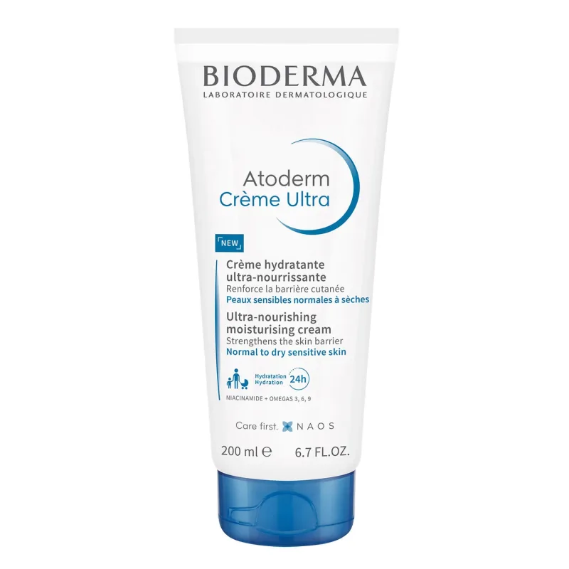 Cremă ultra-nutritivă pentru corp Bioderma Atoderm Crème Ultra,  200 ml, Naos — preț și oferte
