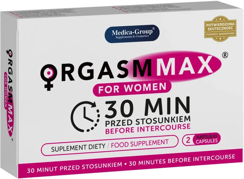 Orgasm Max for Women, 2 capsule, Medica-Group  — preț și oferte