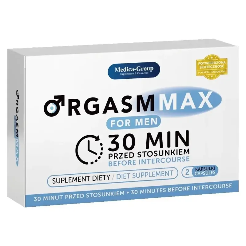 Orgasm Max pentru bărbați, 2 capsule Medica-Group — preț și oferte