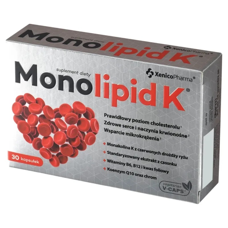 Monolipid K, 30 capsule vegane — preț și oferte