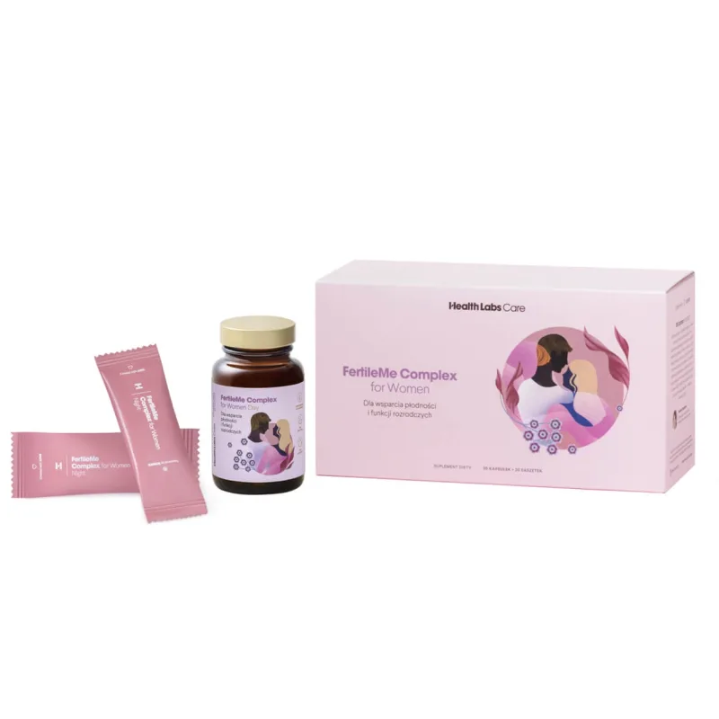 Health Labs FertileMe Complex pentru femei, 30 capsule + 30 plicuri — preț și oferte