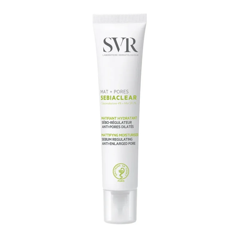 SVR Sebiaclear Mat+Pores, Cremă hidratantă matifiantă, 40 ml — preț și oferte