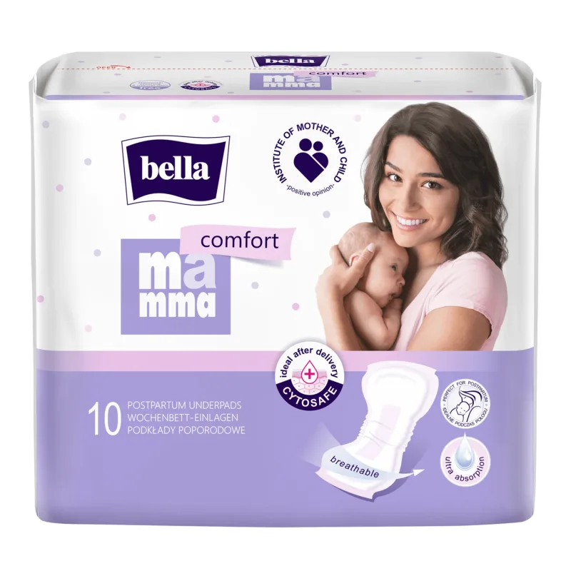 Bella Mamma Comfort, tampoane postpartum, 10 buc. — preț și oferte