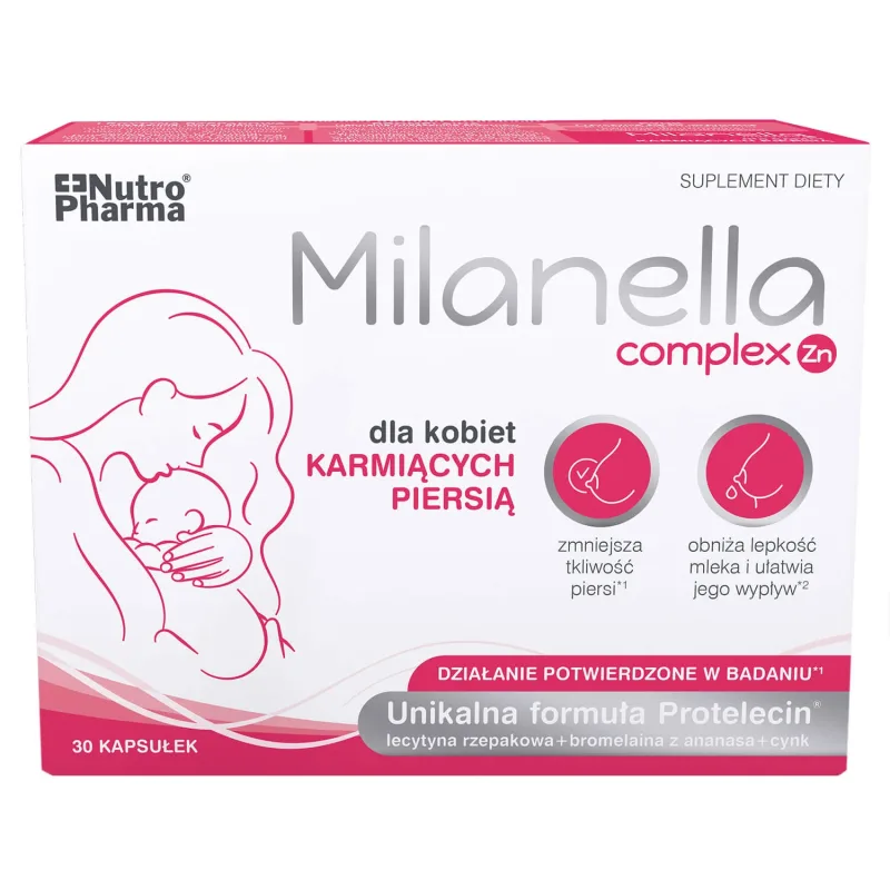 Milanella Complex Zn, 30 capsule — preț și oferte