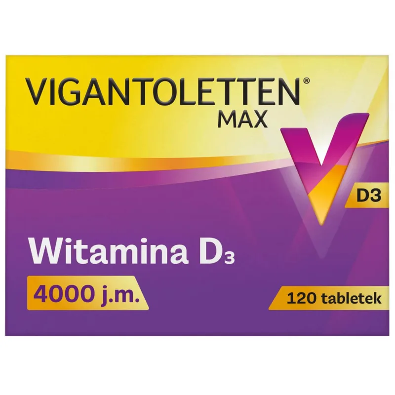 Vigantoletten Max, vitamina D3 4000 UI, 120 comprimate Procter&Gamble — preț și oferte