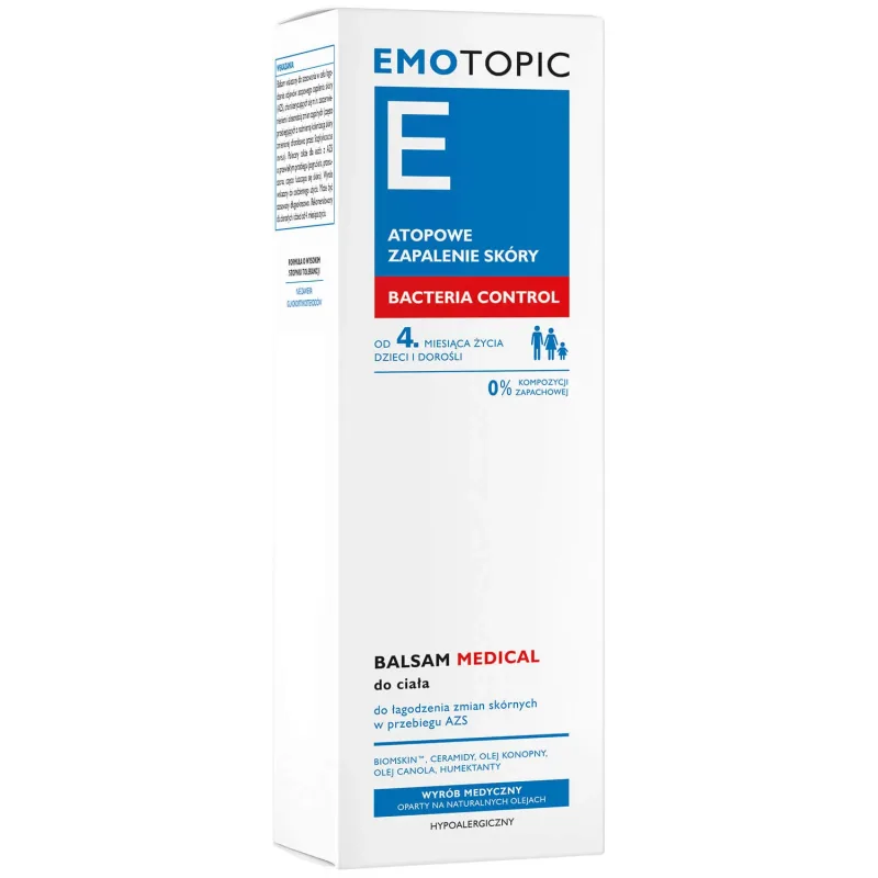 Pharmaceris E Emotopic Bacteria Control, Loțiune medicală de corp de la vârsta de 4 luni, 200 ml — preț și oferte