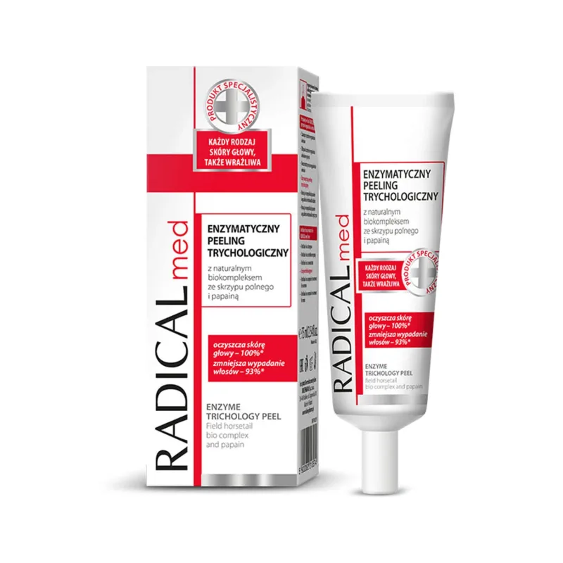 Ideepharm Radical Med, peeling trichologic enzimatic, 75 ml — preț și oferte
