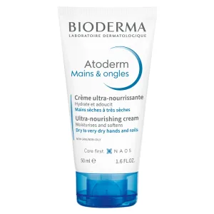 Cremă ultra-nutritivă pentru mâini și unghii Bioderma Atoderm, 50 ml, Naos