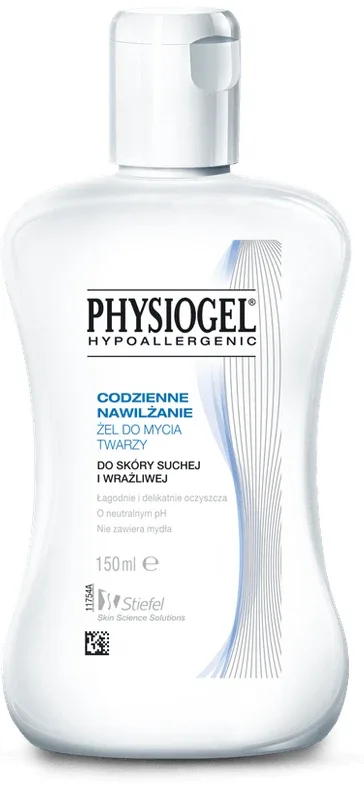 Physiogel Daily Moisturising, Gel de curățare facială, ten uscat și sensibil, 150 ml Aristeon — preț și oferte