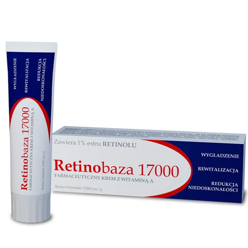 Cremă farmaceutică Retinobaza 17000 cu vitamina A, 30 g, Farmapol — preț și oferte