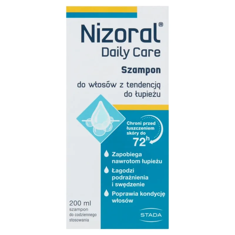 Nizoral Daily Care, șampon pentru păr cu tendință de mătreață, 200 ml STADA — preț și oferte