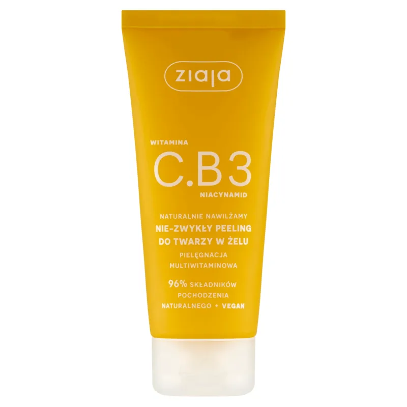 Ziaja Vitamin C.B3 Niacinamide, gel de exfoliere non-comedogenic pentru față, 100 ml — preț și oferte