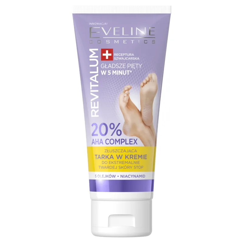 Eveline Cosmetics Revitalum, cremă exfoliantă pentru tartă, 75 ml — preț și oferte