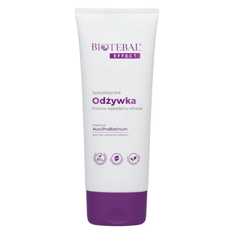 Biotebal Effect, balsam specializat împotriva căderii părului, 200 ml — preț și oferte