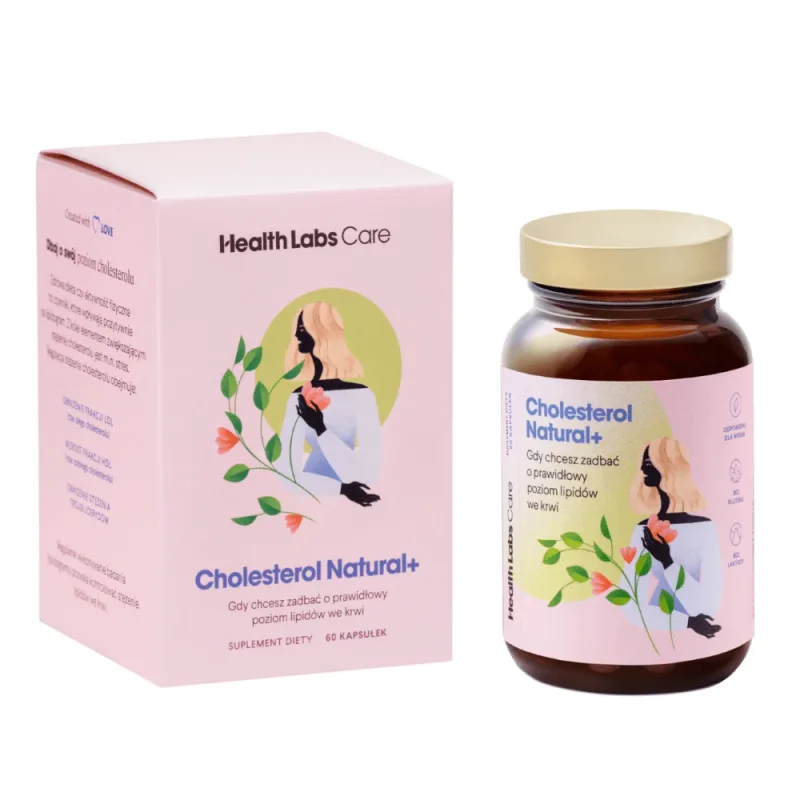 Health Labs Cholesterol Natural+, 60 capsule — preț și oferte