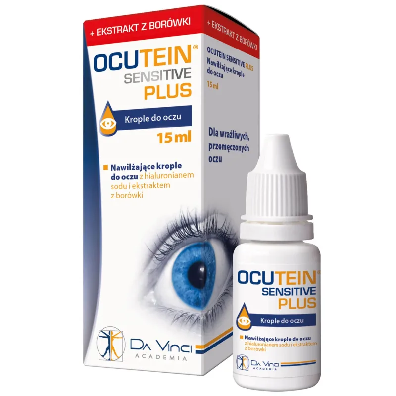 Picături pentru ochi Ocutein Sensitive Plus, 15 ml — preț și oferte