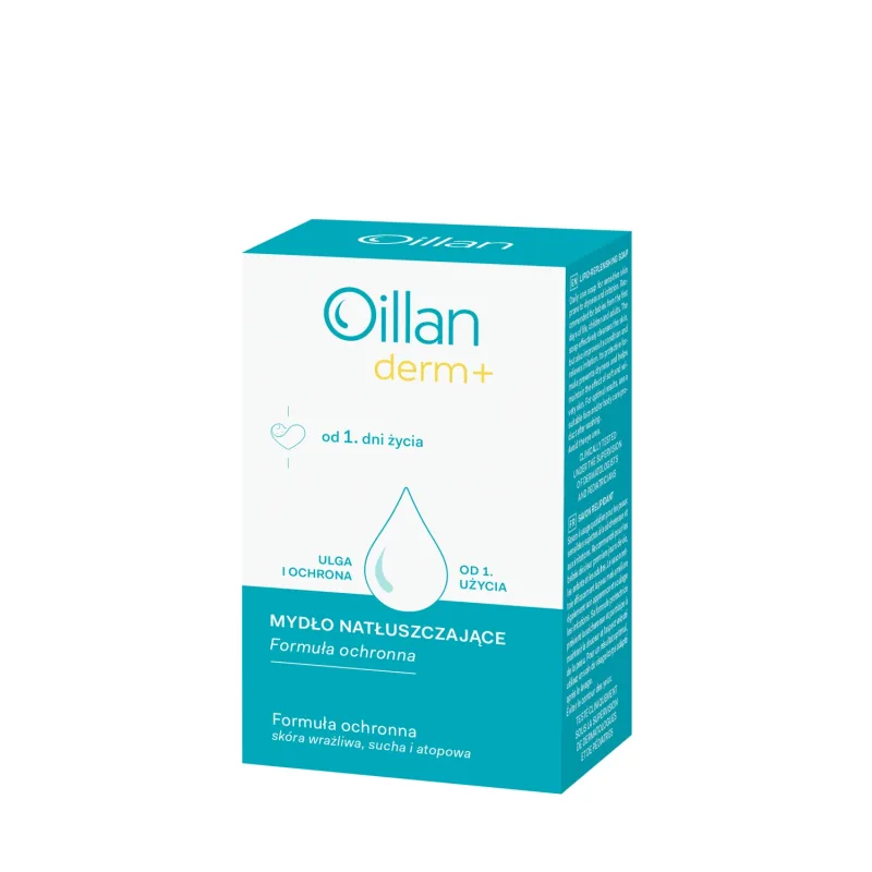 Oillan Derm+, săpun de ungere, din prima zi de viață, 100 g — preț și oferte