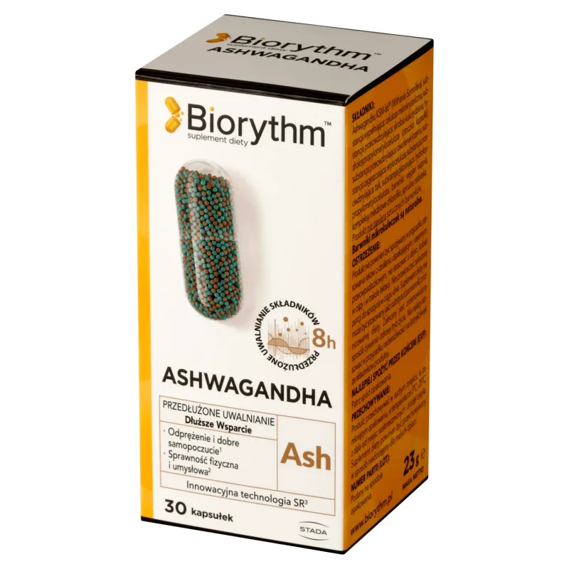 Biorythm Ashwagandha, 30 capsule — preț și oferte