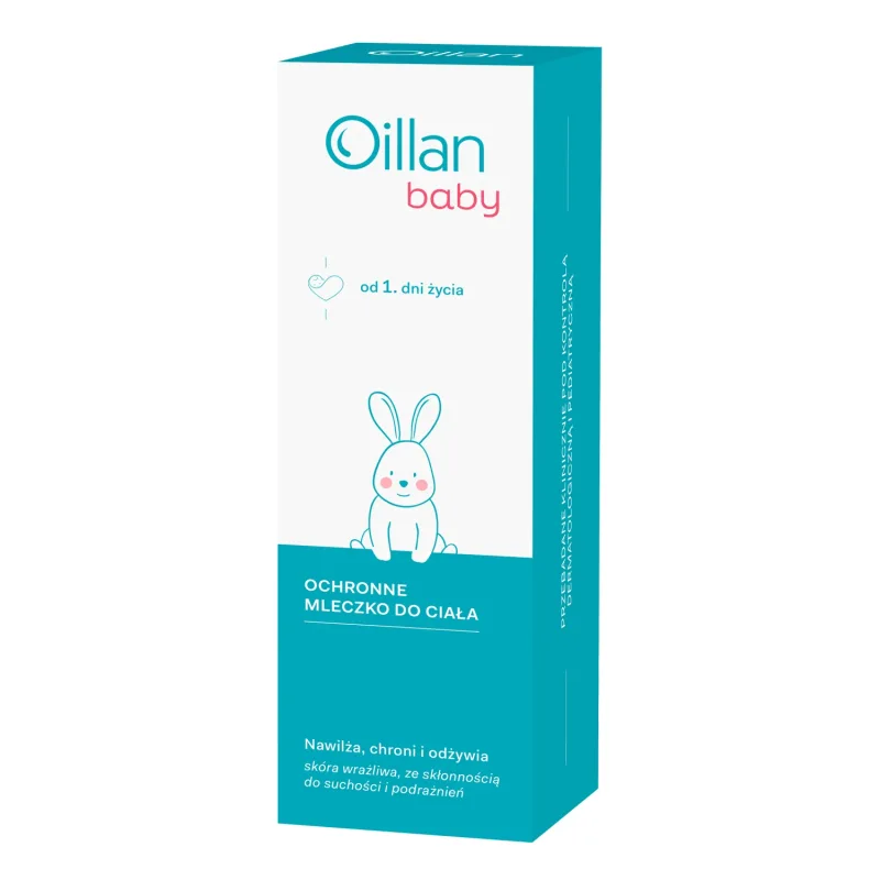 Oillan Baby, lapte protector pentru corp, din prima zi de viață, 200 ml — preț și oferte