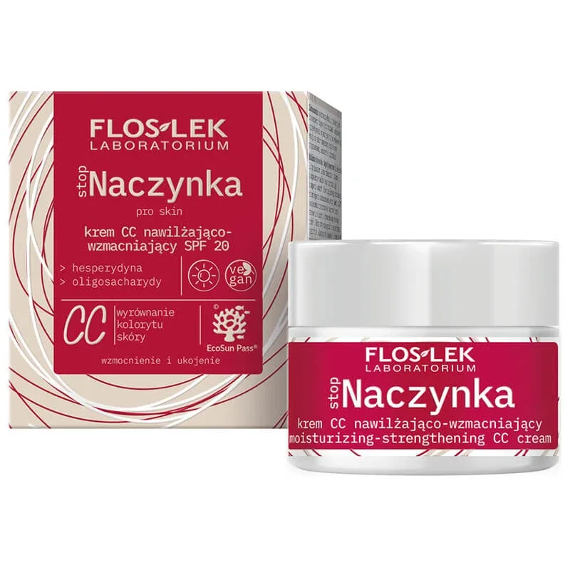 Flos-Lek Stopaczynka, Cremă hidratantă și fortifiantă CC, SPF 20, 50 ml — preț și oferte