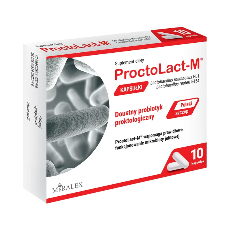 ProctoLact-M, 10 capsule — preț și oferte