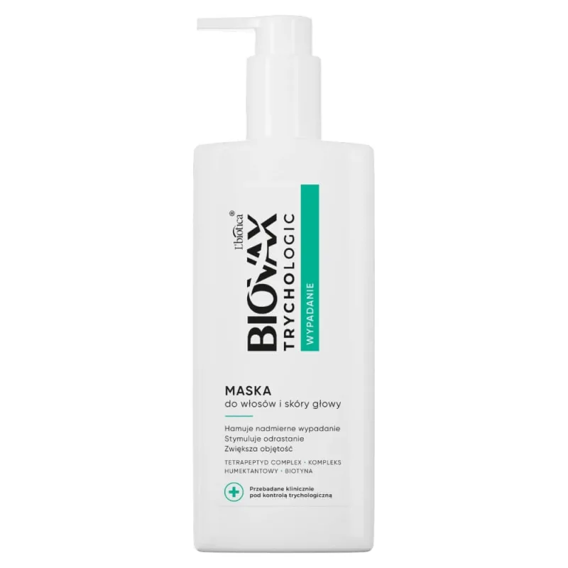 Biovax Trychologic Prolaps, Mască pentru păr și scalp, 200 ml — preț și oferte