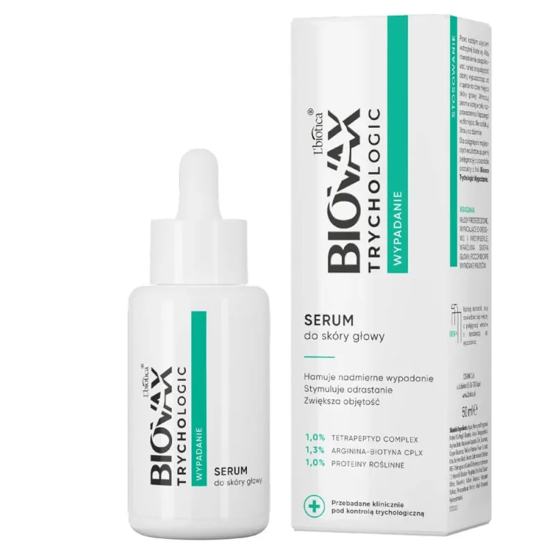 Biovax Trychologic Prolaps, ser pentru scalp, 50 ml — preț și oferte