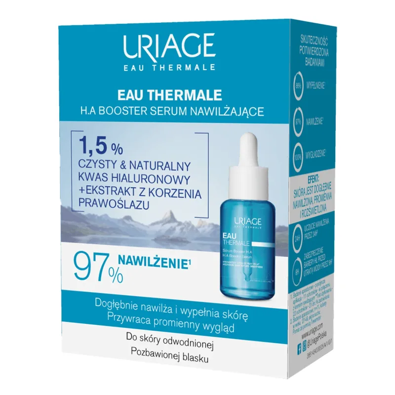 Uraige Eau Thermale, Serum hidratant HA Booster, 30 ml — preț și oferte