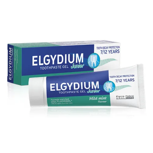 Elgydium pasta de dinti junior cu aroma de menta 7-12 ani x 50ml — preț și oferte
