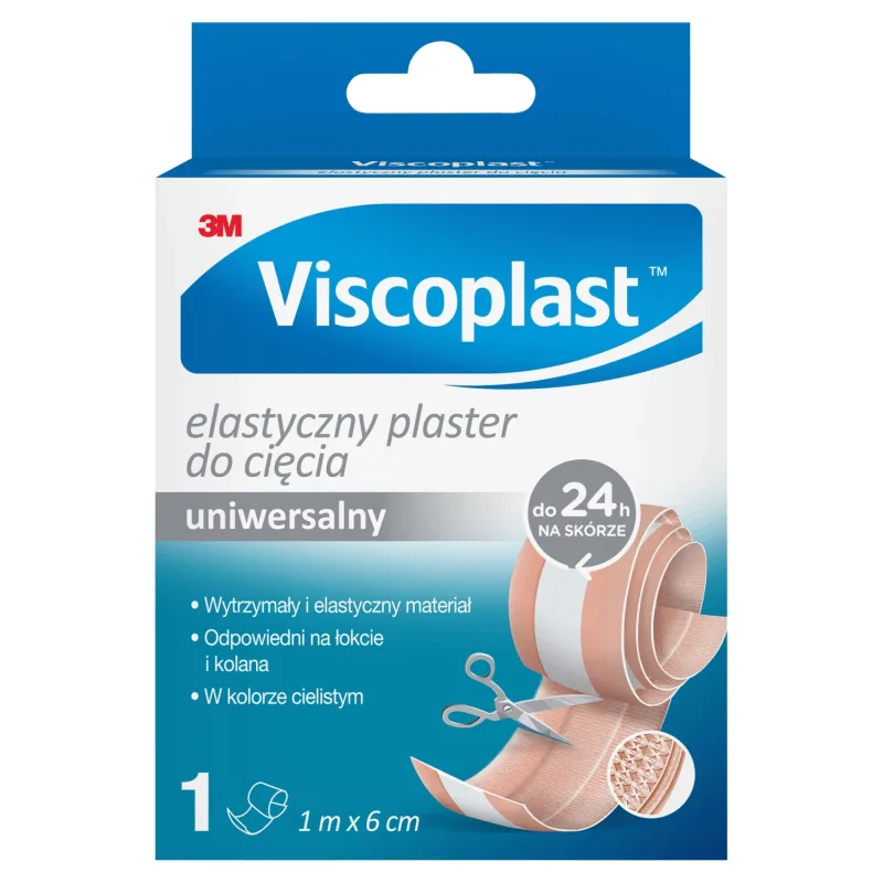 Viscoplast Elastic, tencuială de tăiere, bej, 1 m x 6 cm, 1 bucată — preț și oferte