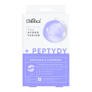 L'Biotica, tampoane pentru ochi cu hidrogel cu peptide, 2 bucăți