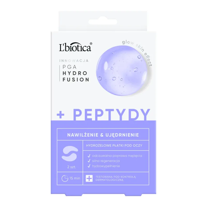 L'Biotica, tampoane pentru ochi cu hidrogel cu peptide, 2 bucăți — preț și oferte
