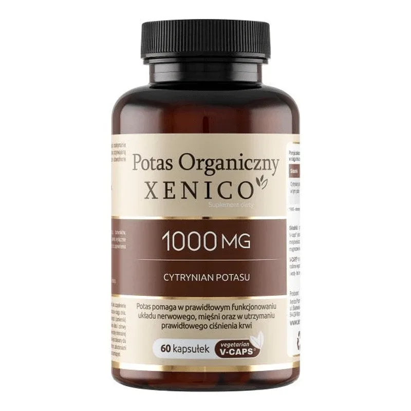 Xenico Organic Potasiu, 60 capsule vegetale Xenico Pharma — preț și oferte