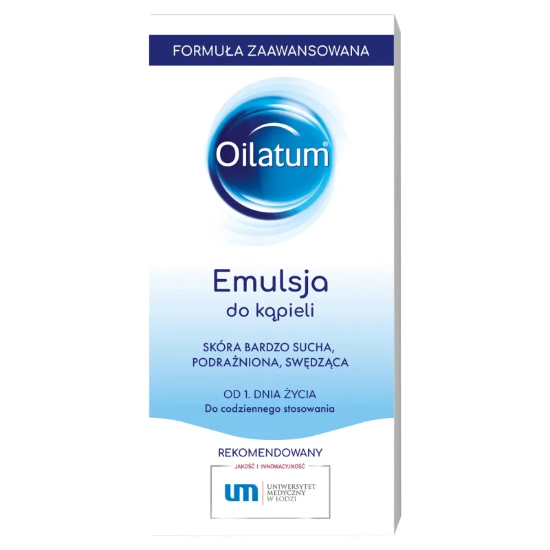 Oilatum Advanced Formula, emulsie de baie, din prima zi de viață, 400 ml STADA — preț și oferte