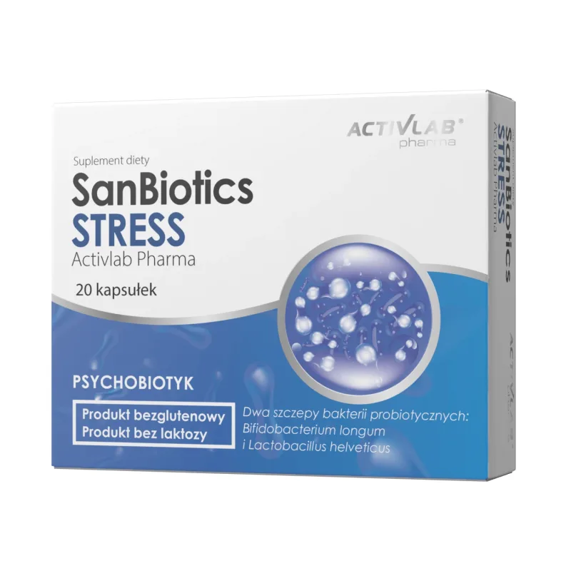 Activlab Pharma SanBiotics Stress, 20 capsule — preț și oferte