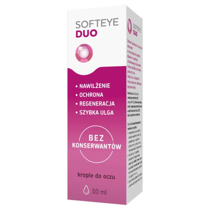 Softeye Duo, picături pentru ochi, 10 ml — preț și oferte
