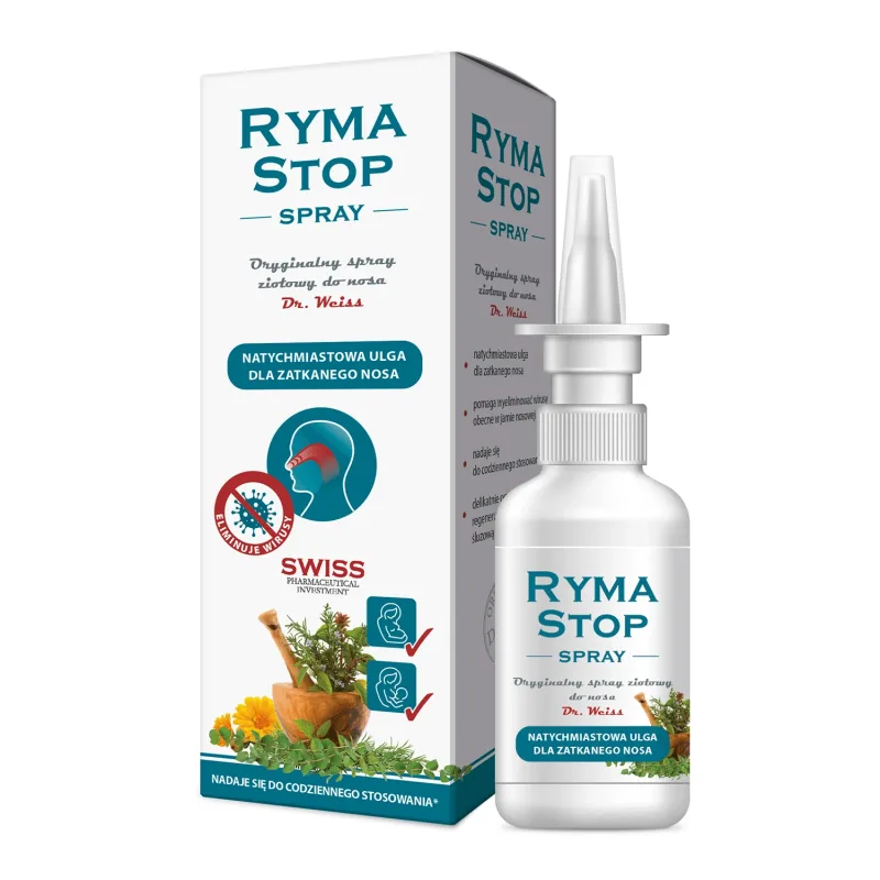 RymaSTOP, spray nazal pe bază de plante, 30 ml — preț și oferte