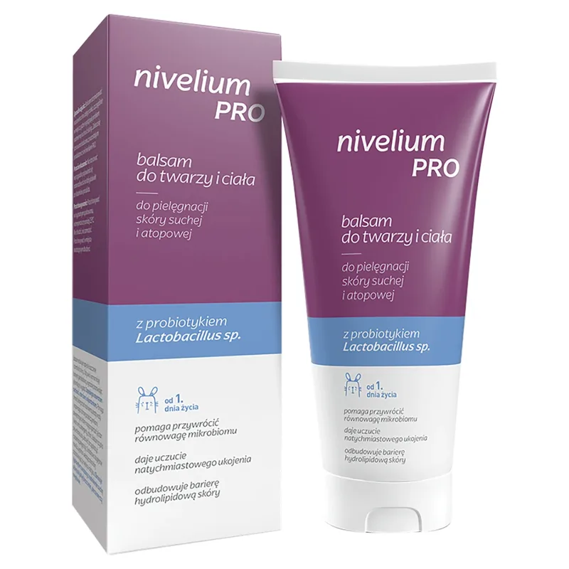 Nivelium Pro, Loțiune de față și corp pentru ten uscat și atopic, din prima zi, 200 ml — preț și oferte