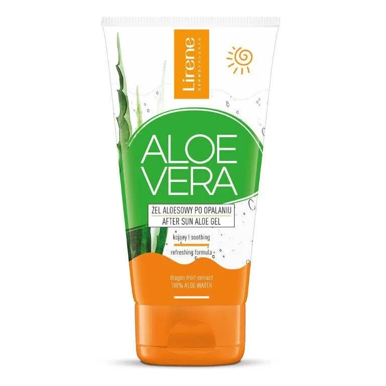 Lirene Sun Aloe Vera, gel de aloe vera după plajă, 150 ml — preț și oferte