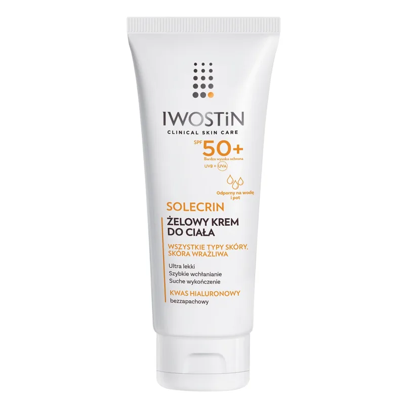 Iwostin Solecrin, Gel cremă de corp, SPF 50+, 200 ml — preț și oferte