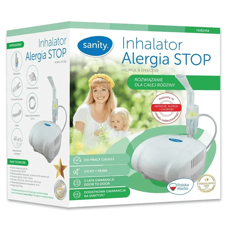 Sanity Allergy Stop A500LW00, inhalator cu compresor — preț și oferte