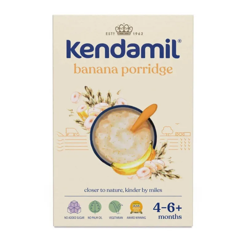Kendamil Cereale de orez, banane, lapte, după 4 luni, 150 g — preț și oferte