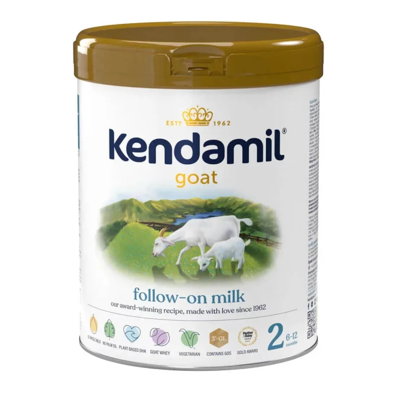 Kendamil Goat 2 formulă de continuare cu lapte de capră, după 6 luni, 800 g, Kendal Nutricare — preț și oferte